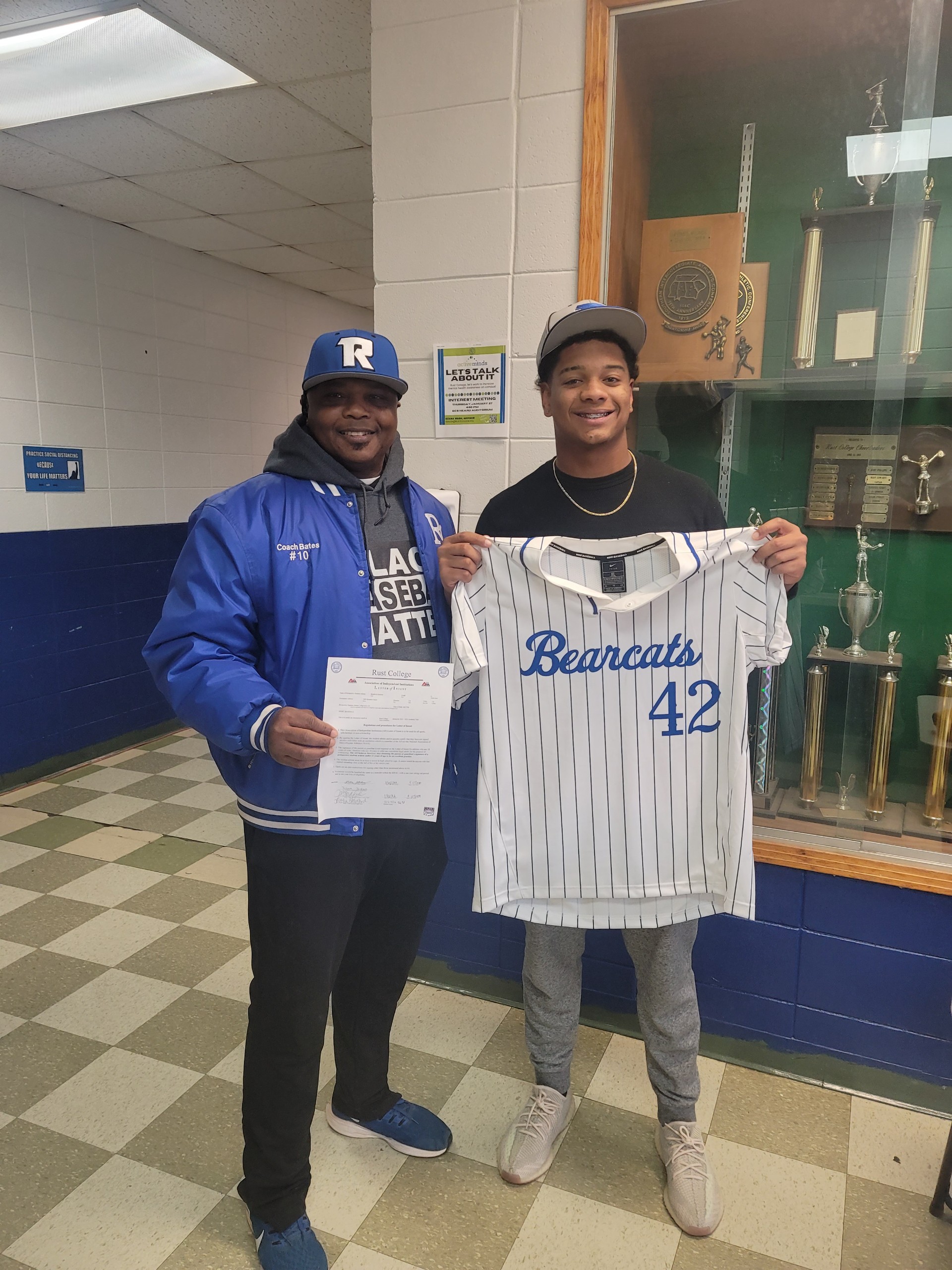 Josiah Jackson Signs Baseball Scholarship with Rust College Bo Porter