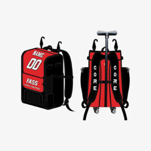 FASS CORE Team Equipment Bag with Rolling Wheels and Backpack